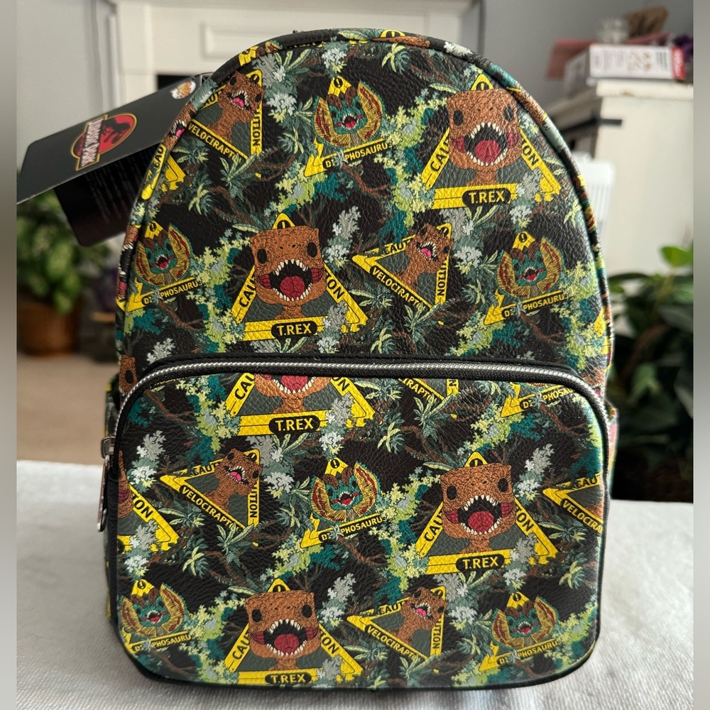 Funko Pop Jurassic Park Mini Backpack NWT